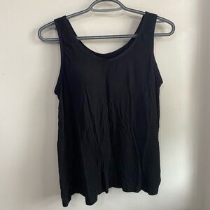 Classic Black Sleeveless Top